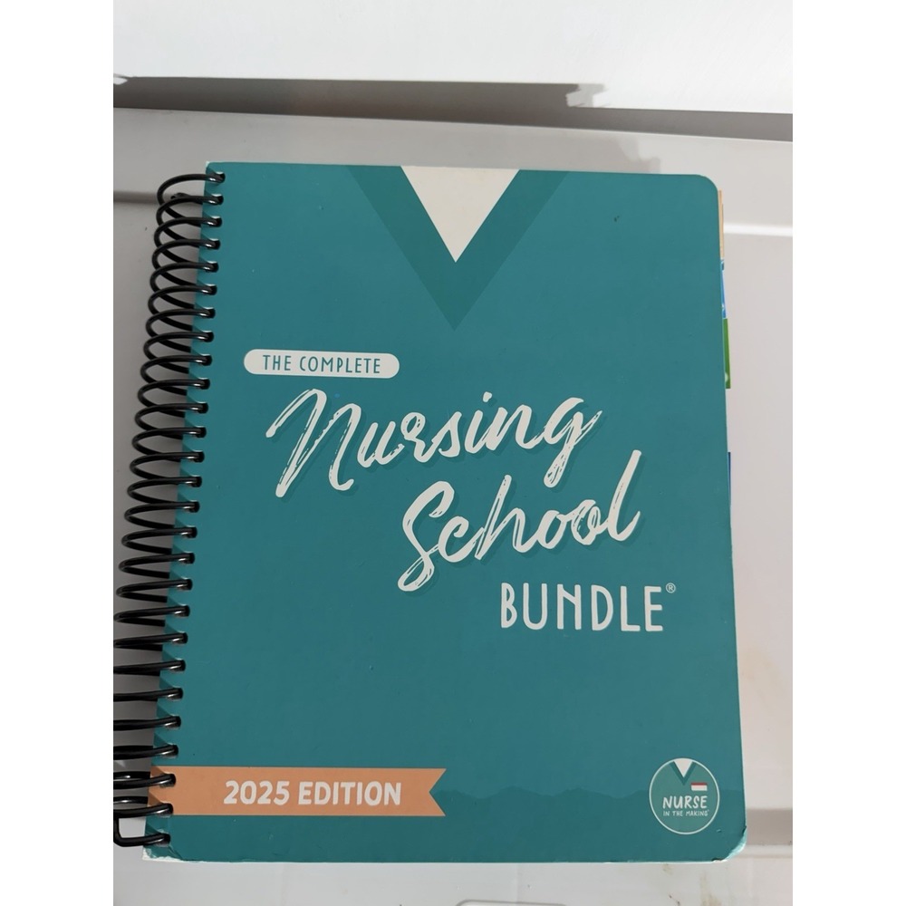 The Complete Nursing School Bundle Book Nurse In The Making 2025 Edition